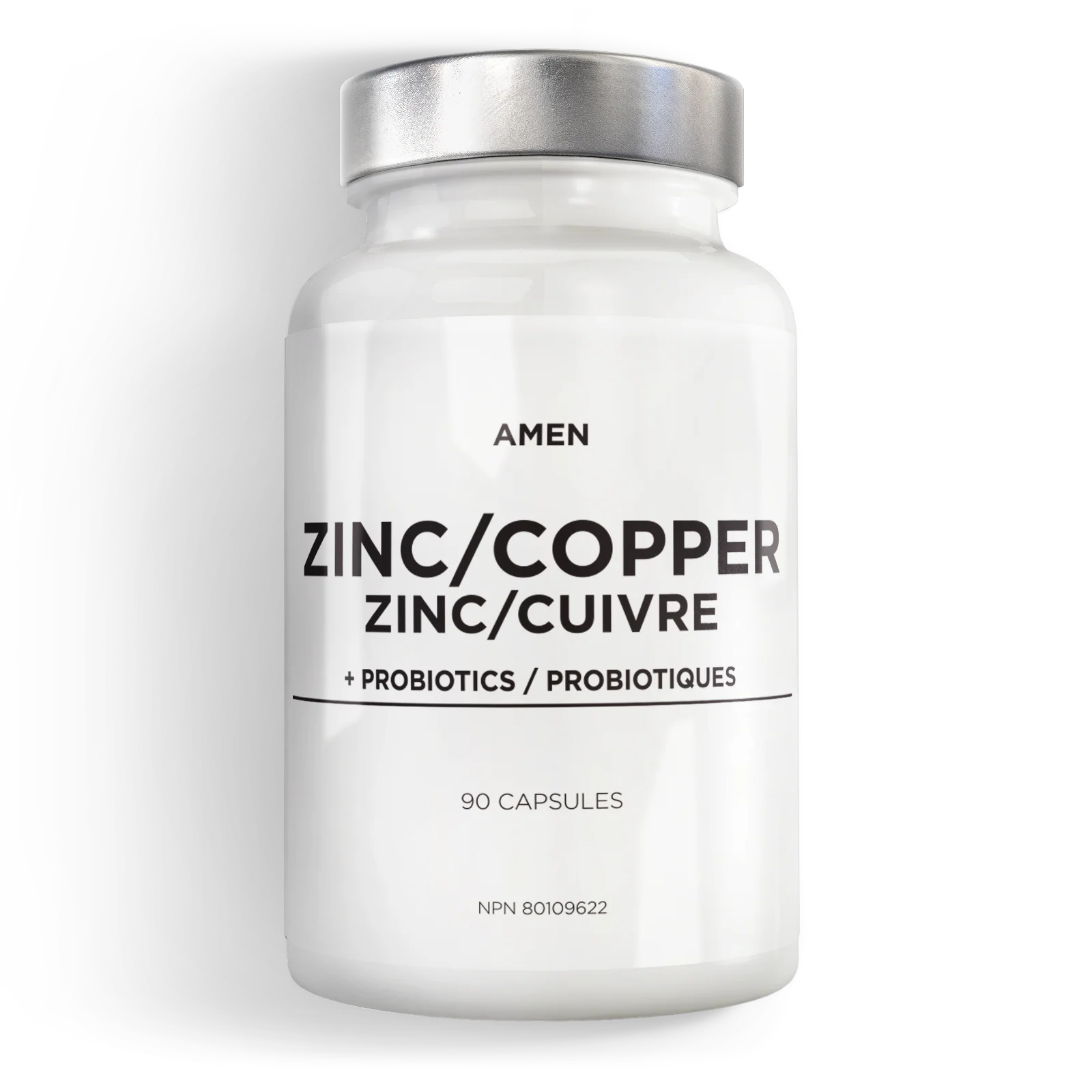 Amen Zinc Copper with Probiotics CA