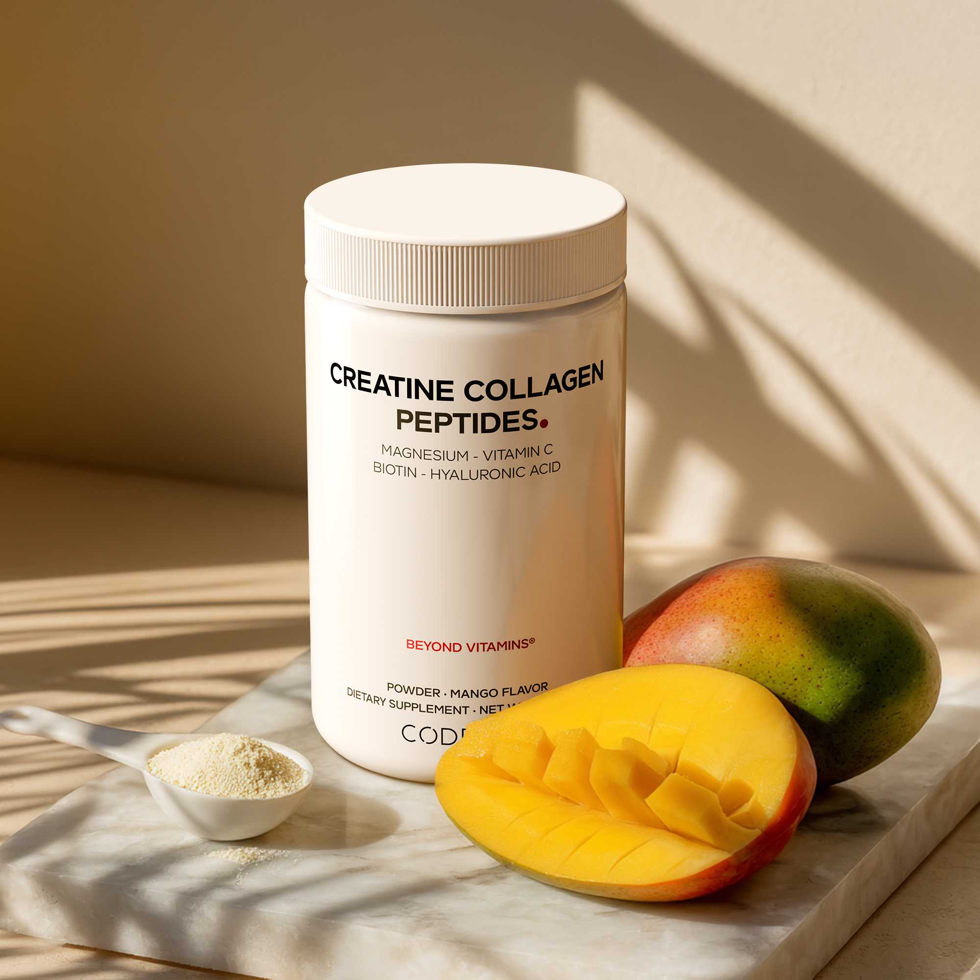 Creatine Collagen Peptides - Mango - Image 3