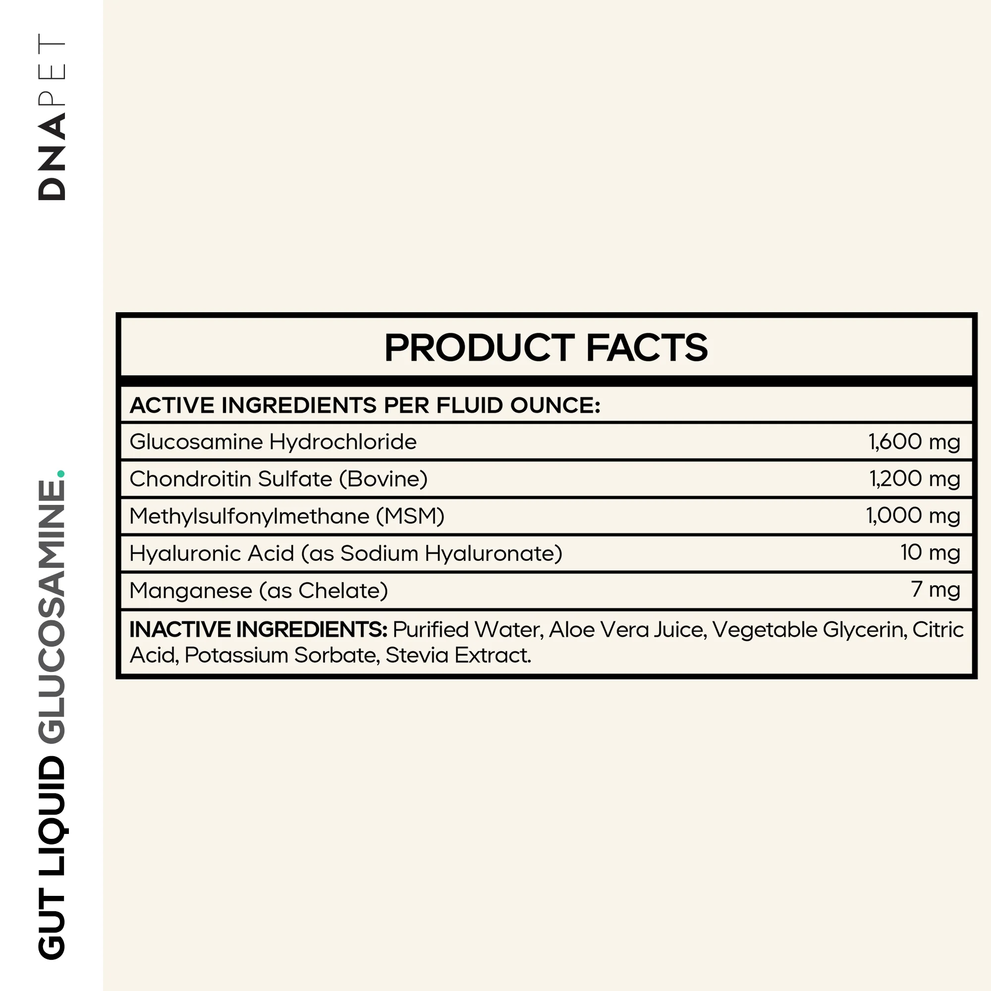 DNA PET Liquid Glucosamine - Image 4