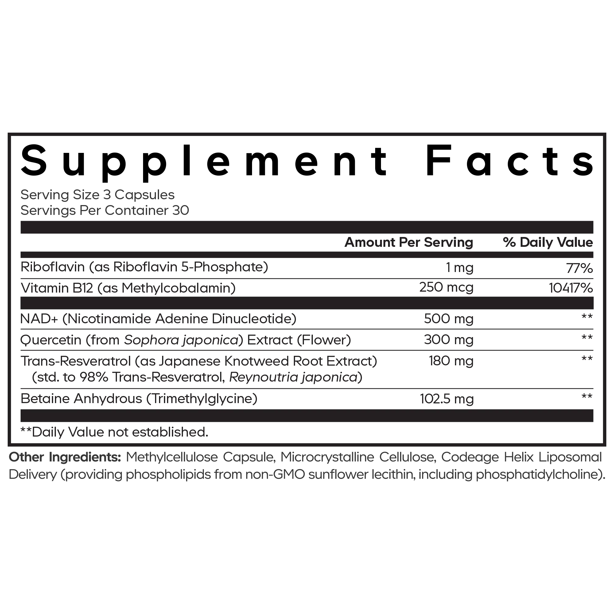 Liposomal NAD+ Ultra Capsules - Image 4
