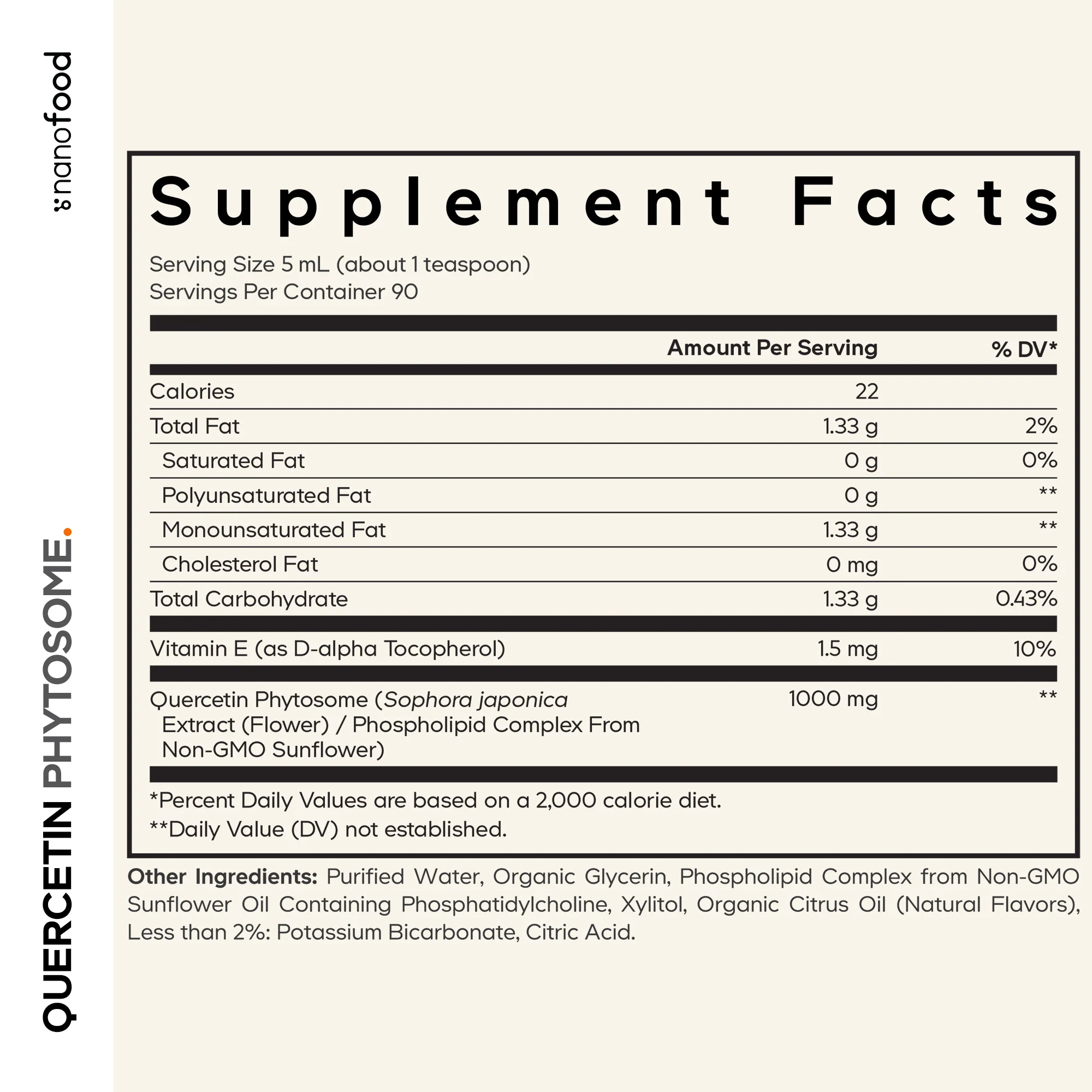 Nanofood Liposomal Liquid Quercetin Phytosome - Image 4
