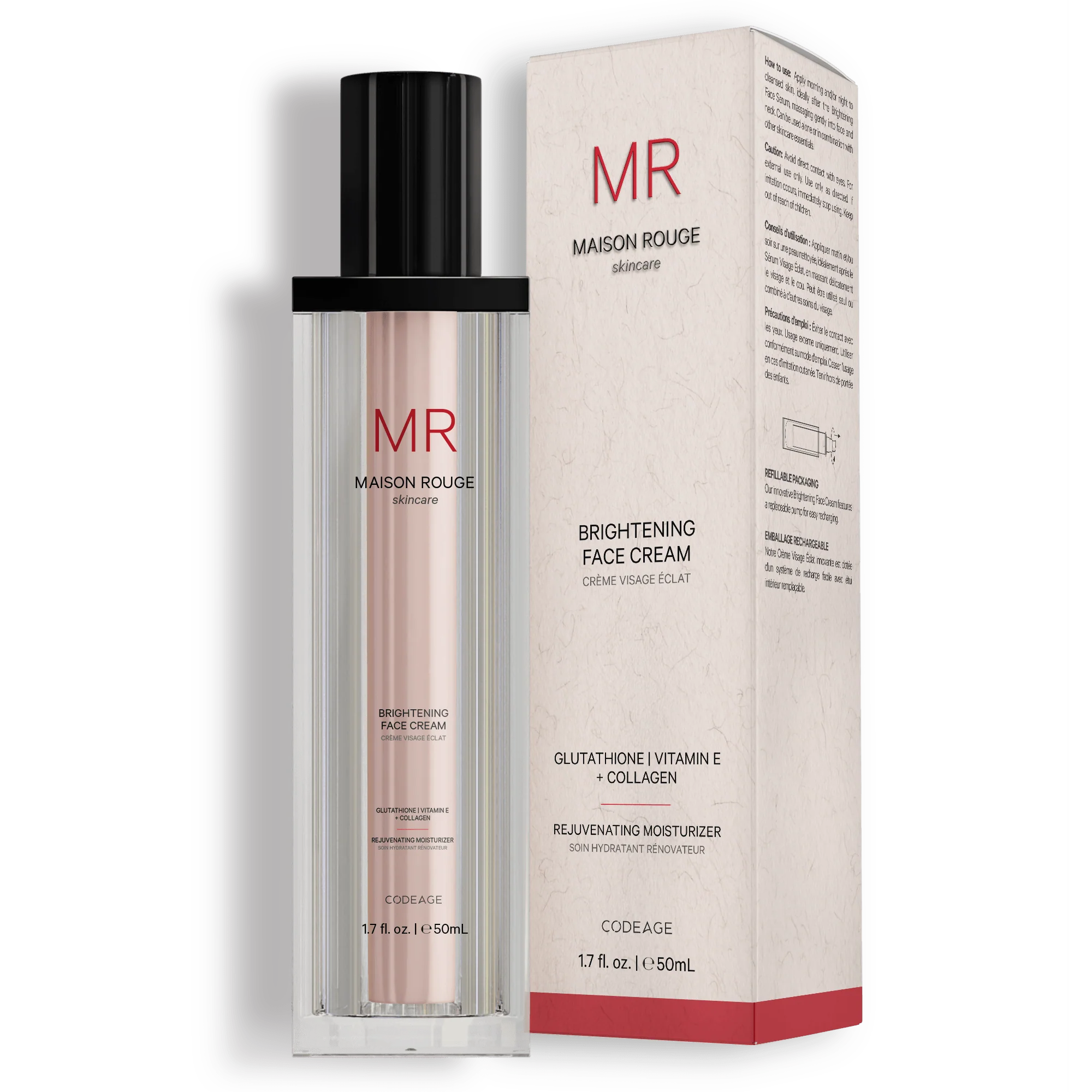 Maison Rouge Brightening Face Cream - Image 5