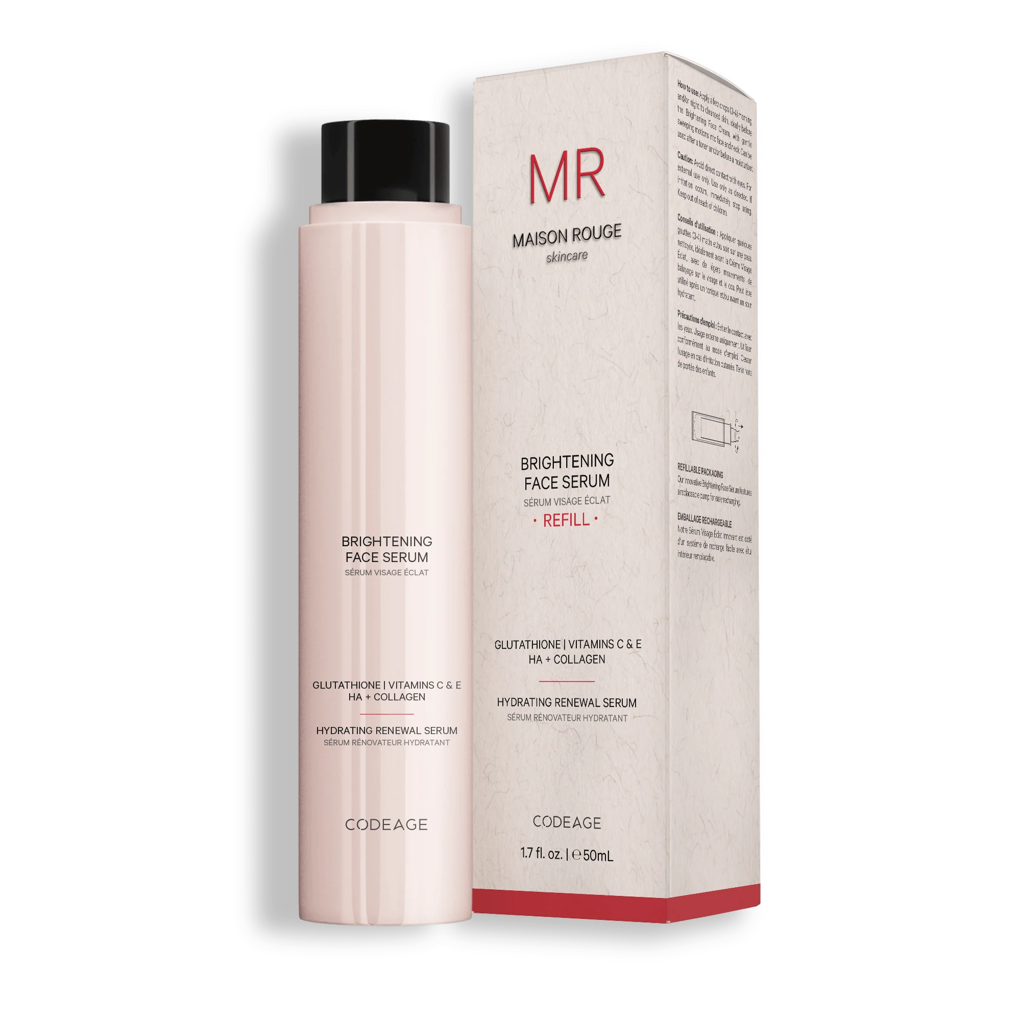 Maison Rouge Brightening Face Serum Refill - Image 3
