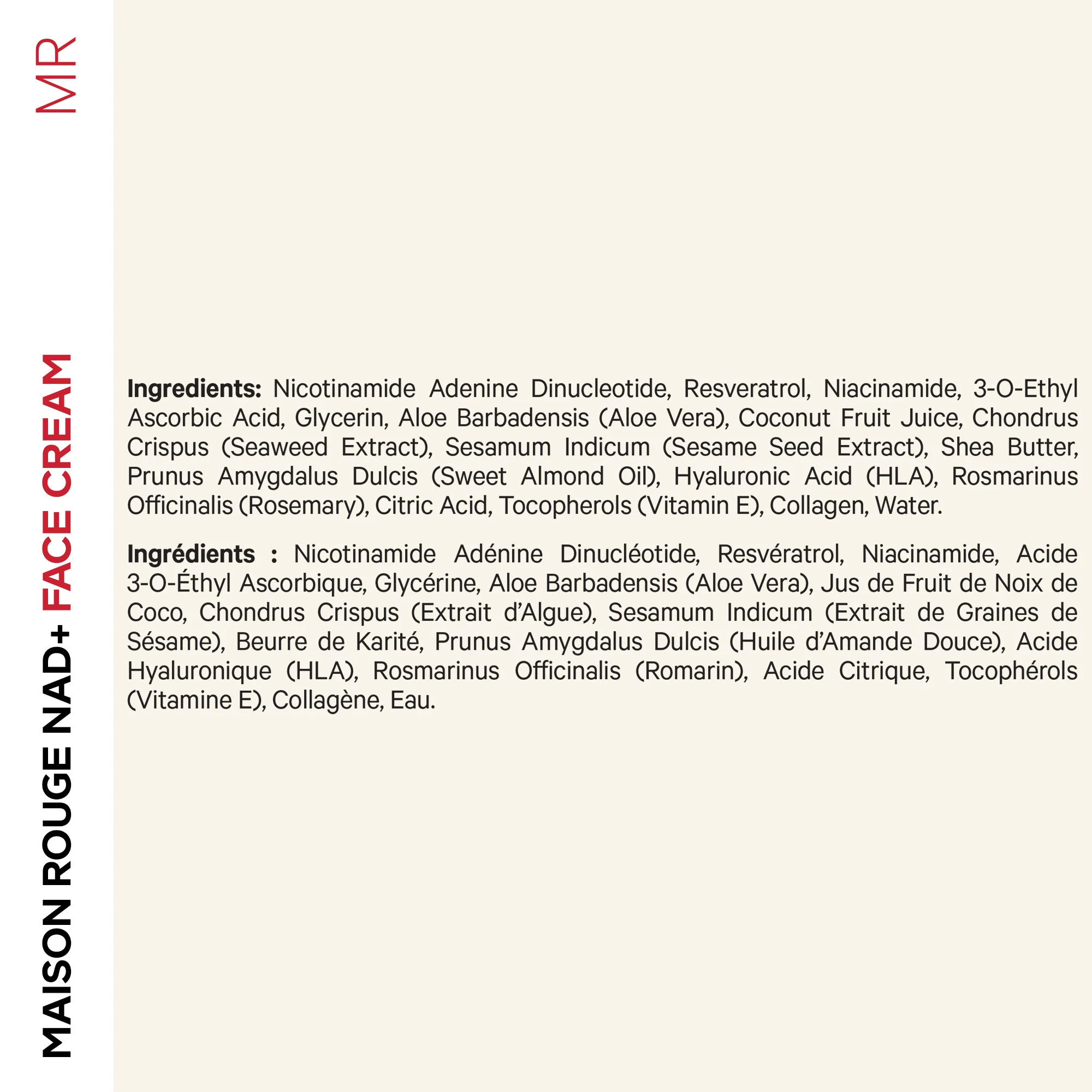 Maison Rouge NAD+ Face Cream - Image 6