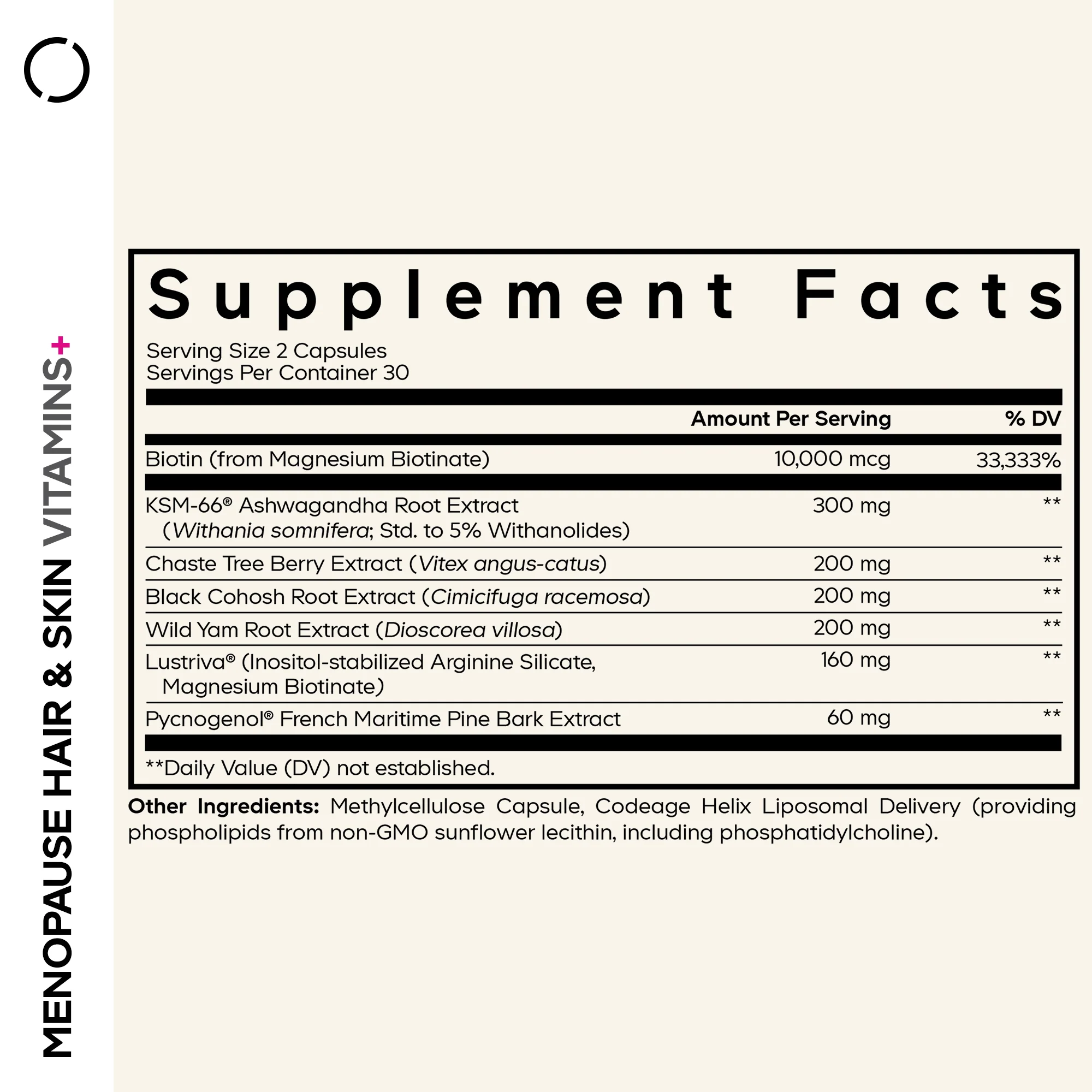 Menopause Hair & Skin Vitamins+ - Image 4