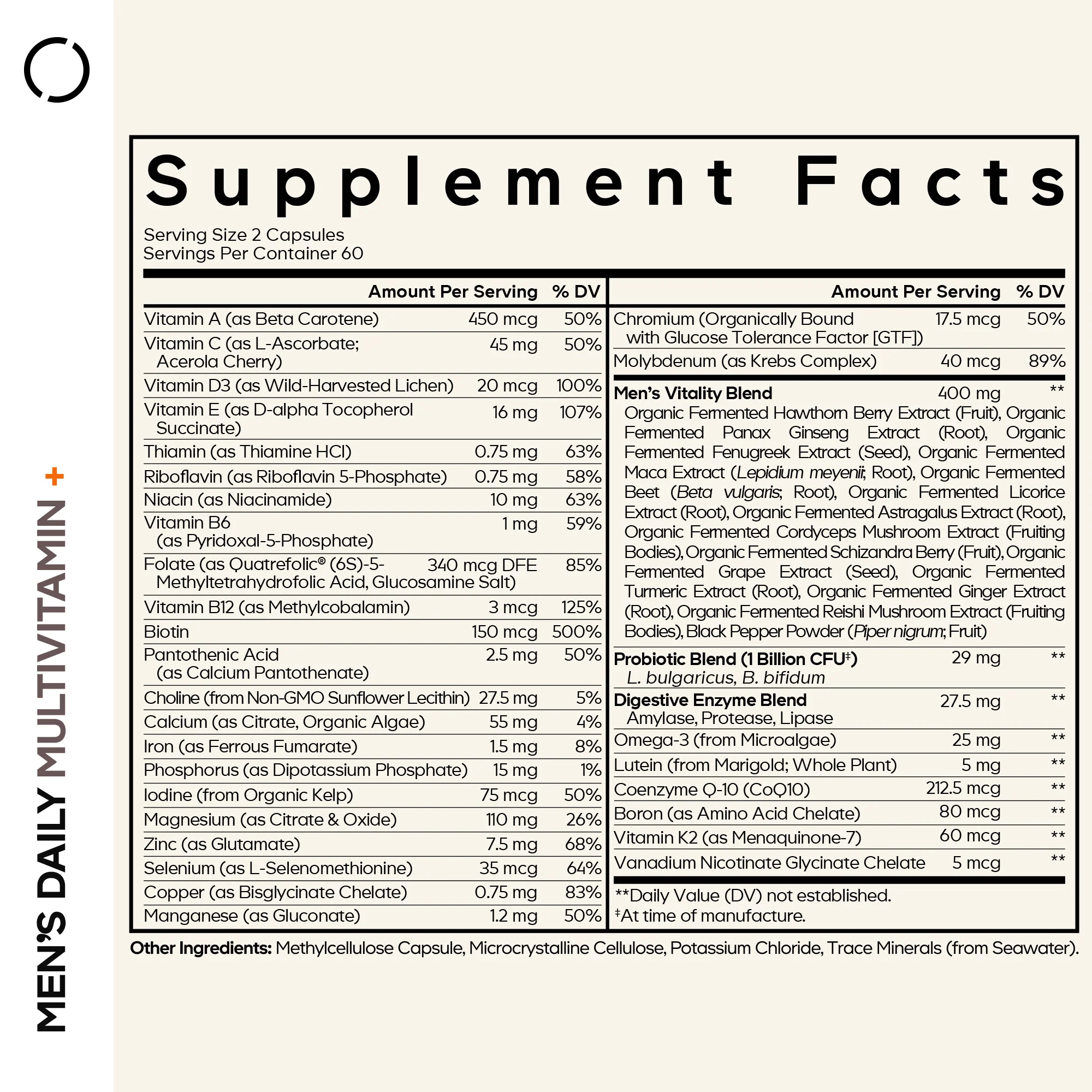 Men’s Daily Multivitamin+ - Image 4