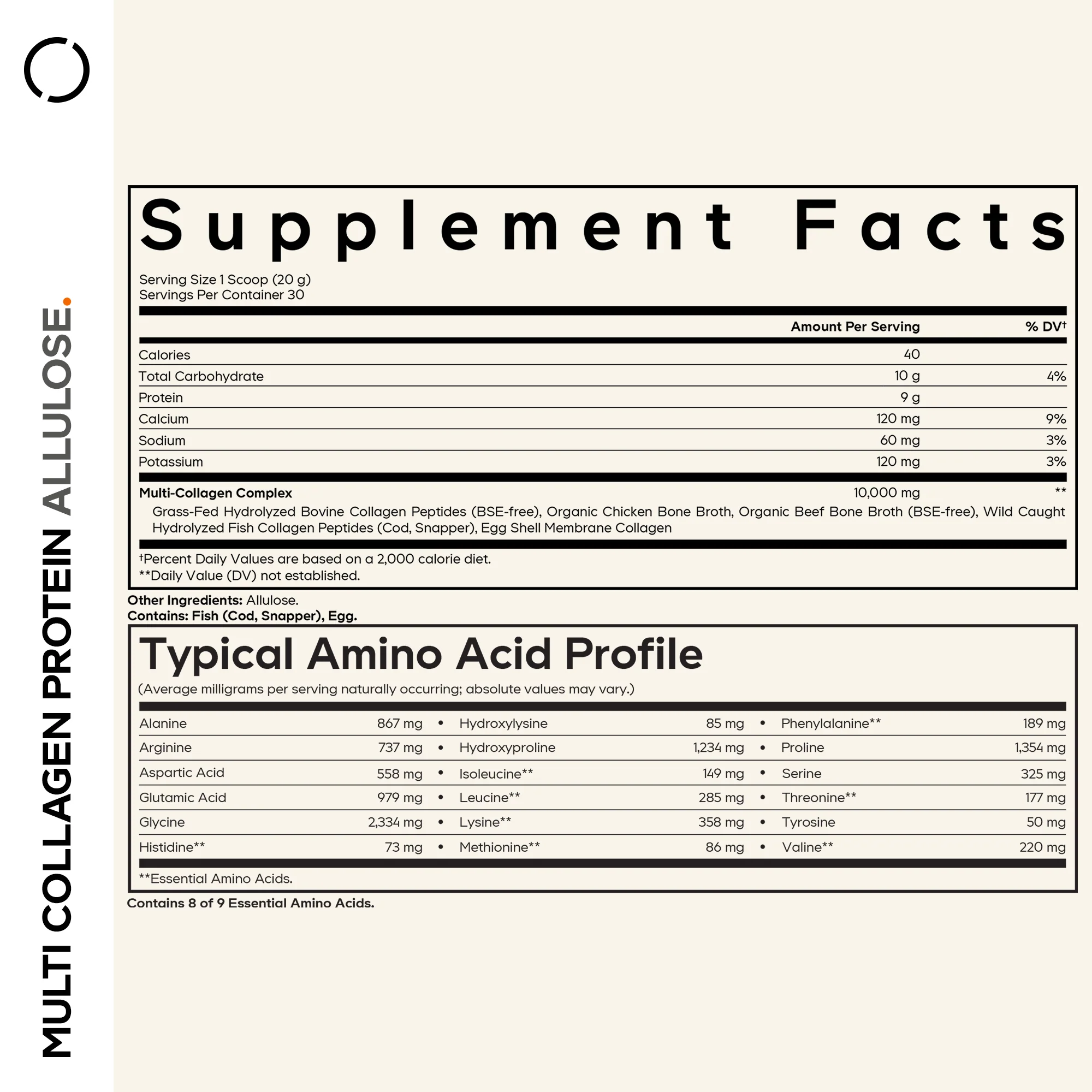 Multi Collagen Peptides Allulose - Image 4