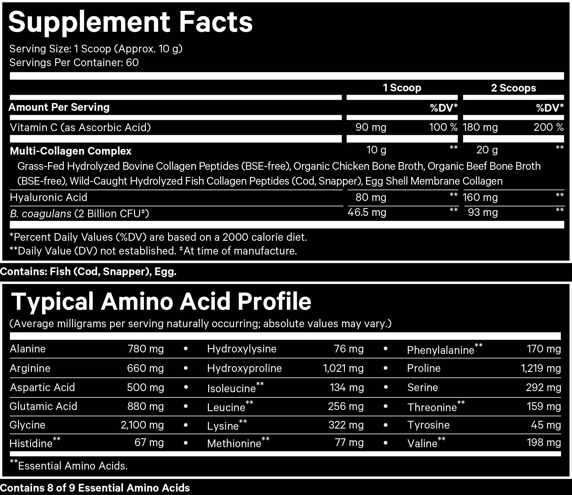 Multi Collagen Peptides Powder + Probiotics Black Edition Large - Image 4