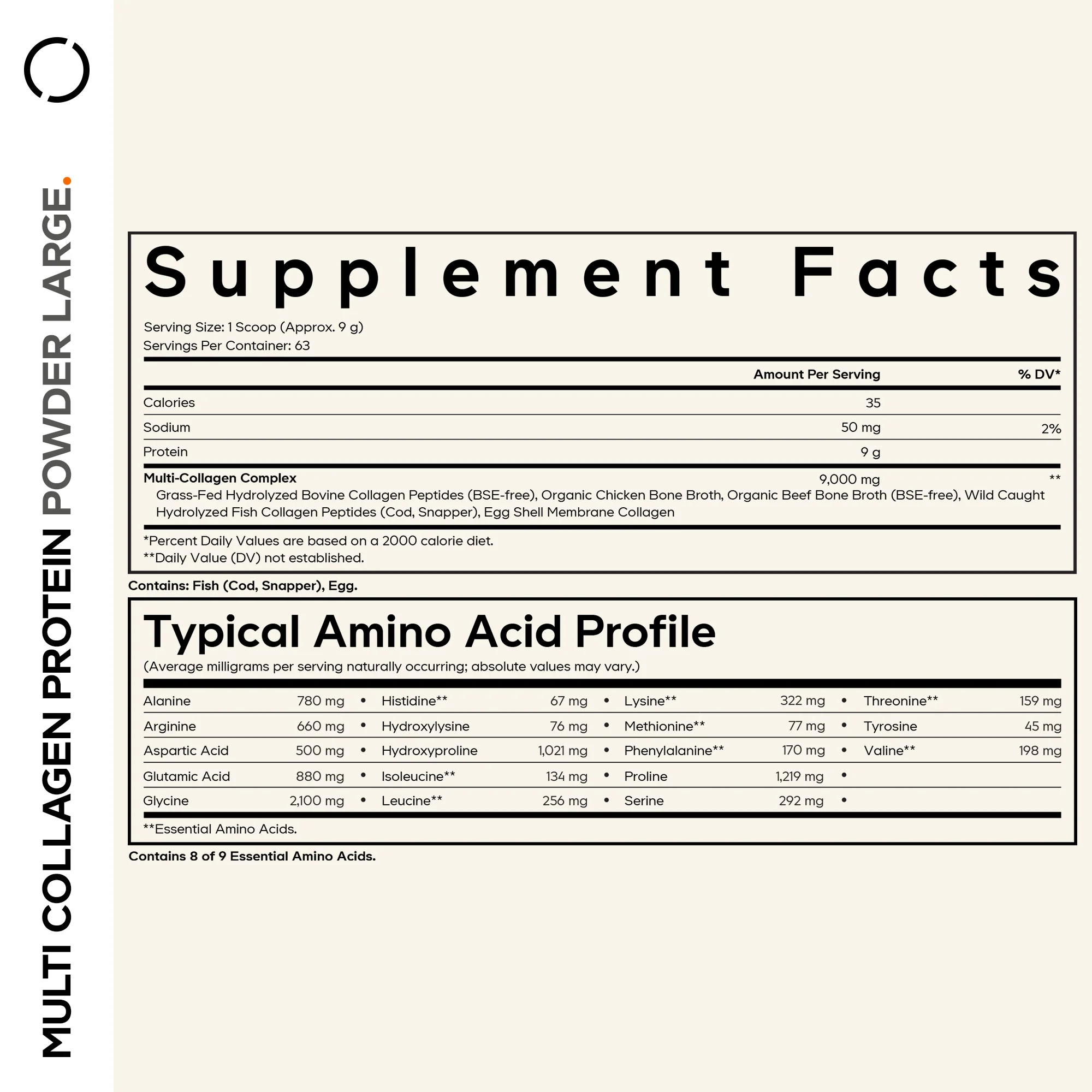 Multi Collagen Protein Powder Large - Image 3