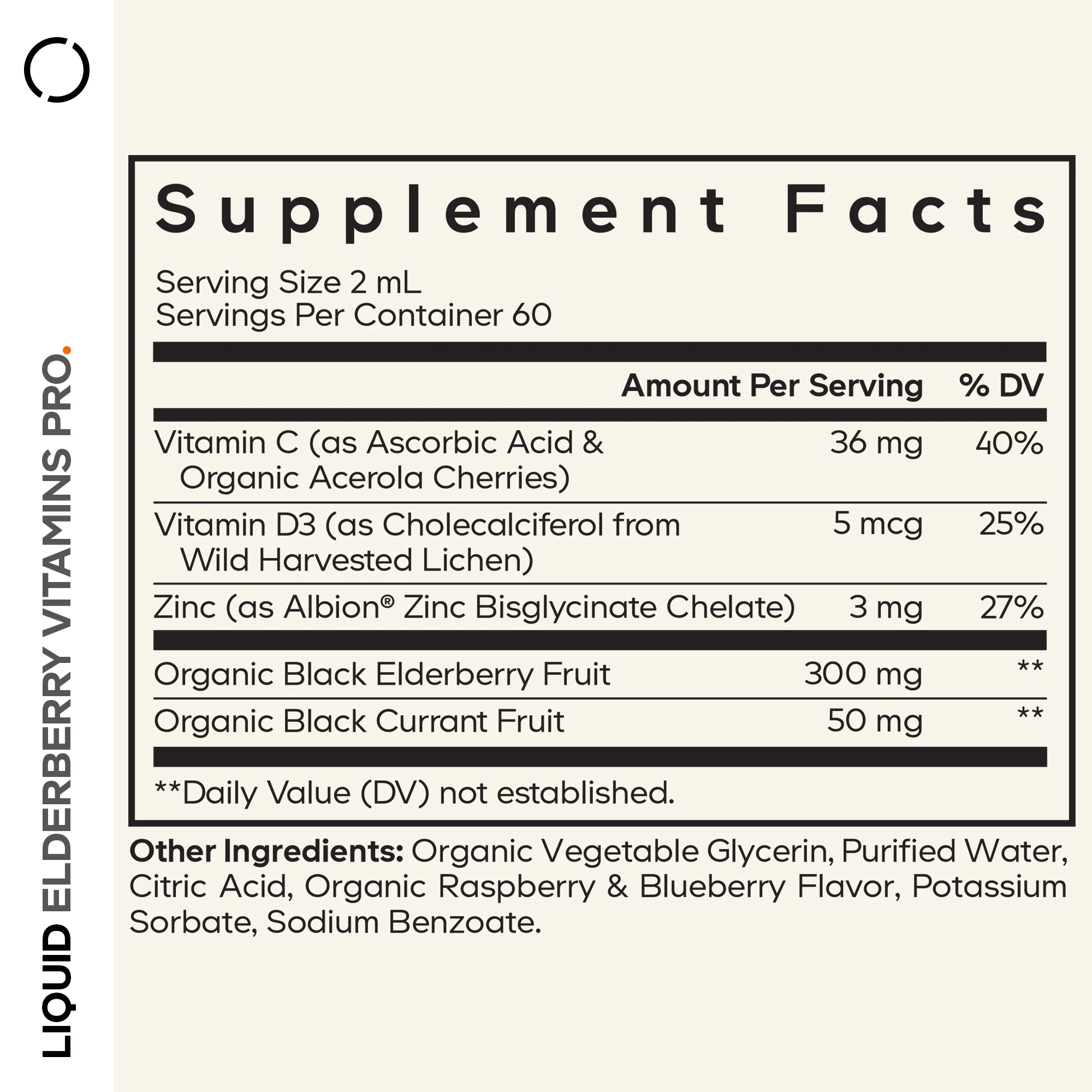 Organic Black Elderberry Liquid Syrup - Image 4