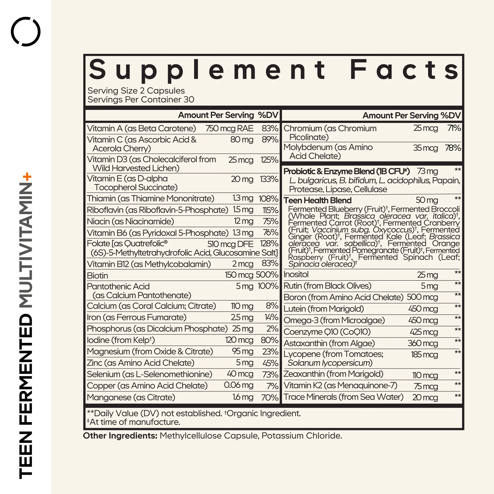 Teen’s Daily Multivitamin+ - Image 3