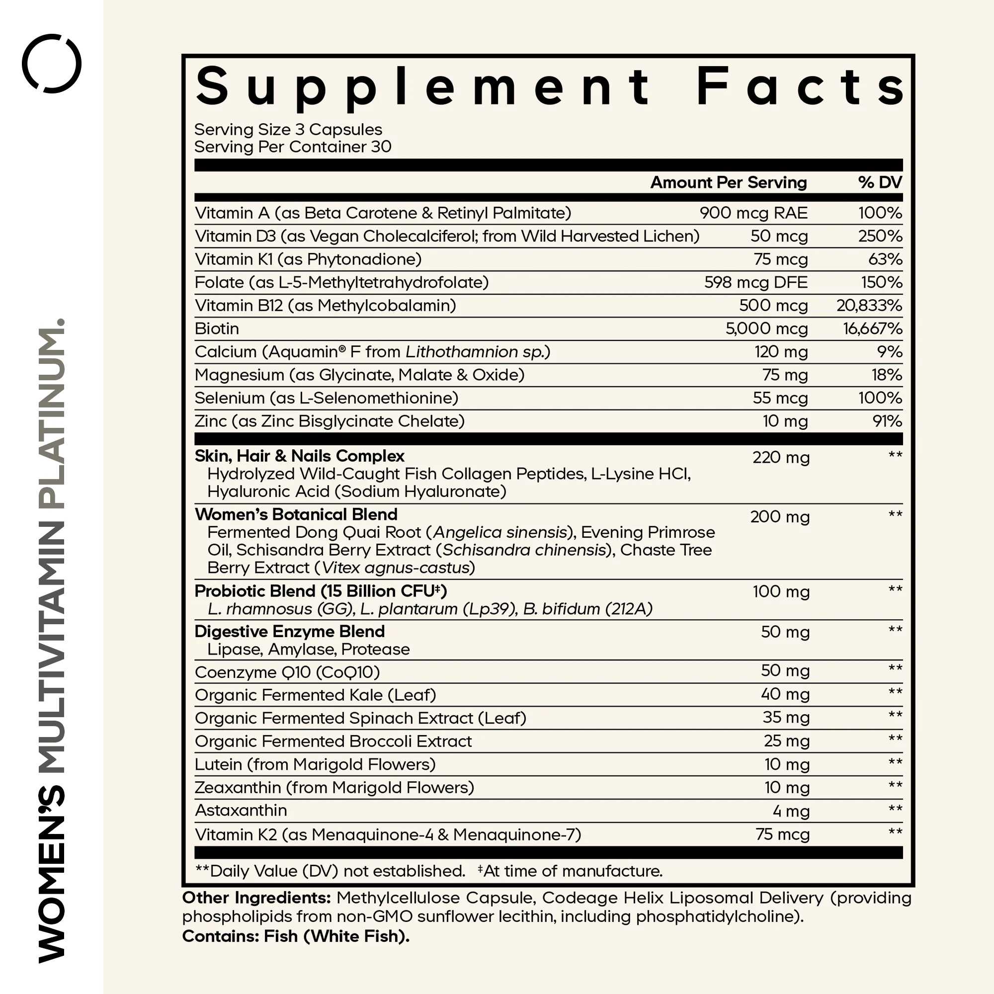 Women's Multivitamin Platinum - Image 4